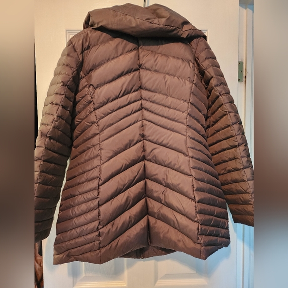 Brown Puffer Coat - Picture 3 of 5